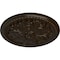 Ekena Millwork Swindon Ceiling Medallion (Fits Canopies up to 2 7/8"), Hand-Painted Bronze, 16 7/8"OD x 1 1/2"P CM16SWBZS - alternate 3